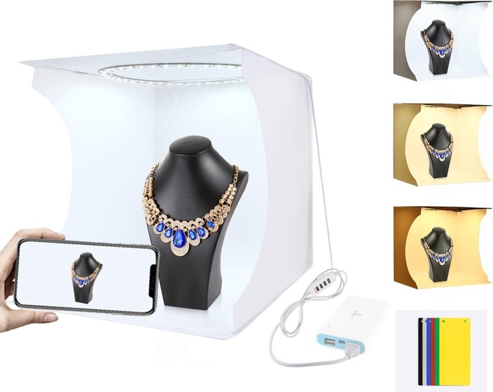 Immagine prodotto Puluz Shooting Box Studio Shooting Tent Box Kit 30 (33 cm, 33 cm)