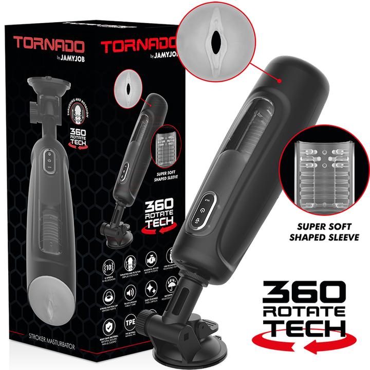 Image du produit Jamyjob Tornado 360 Rotate Tech Stroker