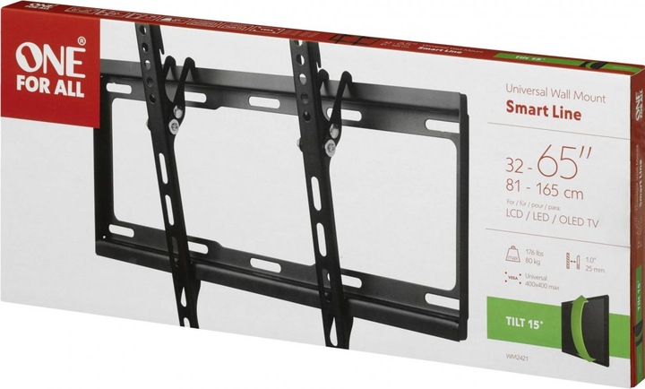 Produktbild One for All Smart WM2421 (Wand, 65", 80 kg)
