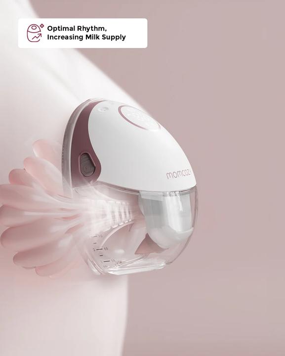 Immagine prodotto Momcozy Tiralatte M6 Hands-free rosso Confezione singola