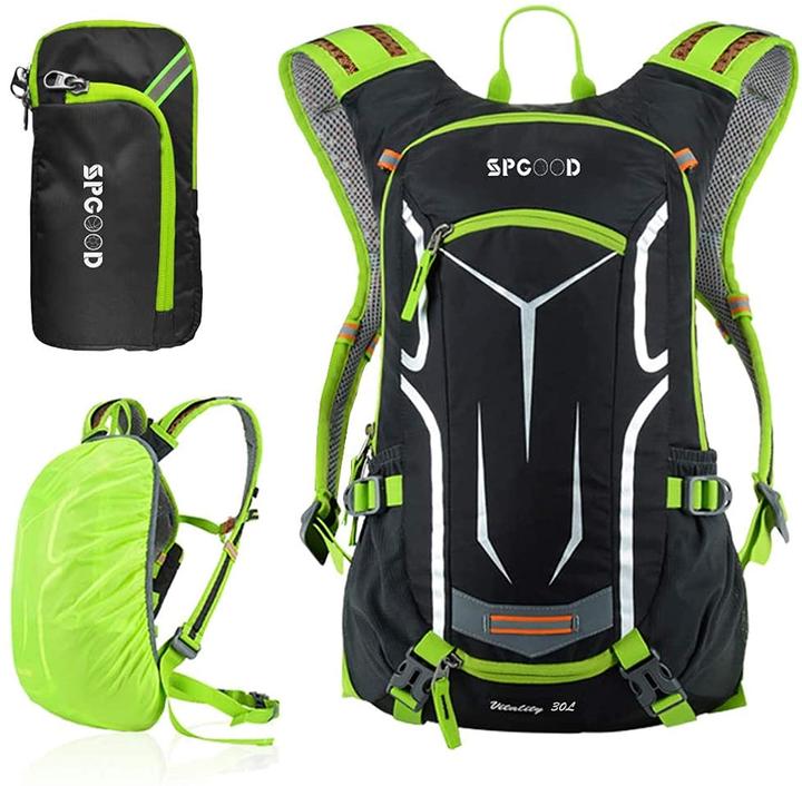 Produktbild Spgood Fahrradrucksack Grün 30L (30 l)