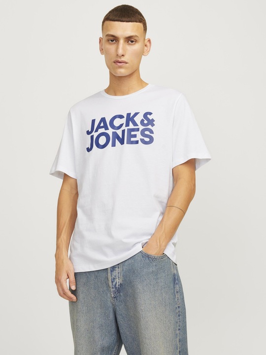 Produktbild Jack & Jones Jjecorp Logo Tee Ss O-Neck 3pk Mp Noos (XS)