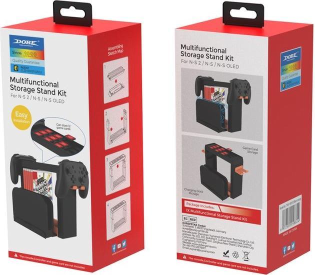 Actual product image Dobe Multifunktionaler Aufbewahrungsständer (Switch 2, Switch OLED, Switch)