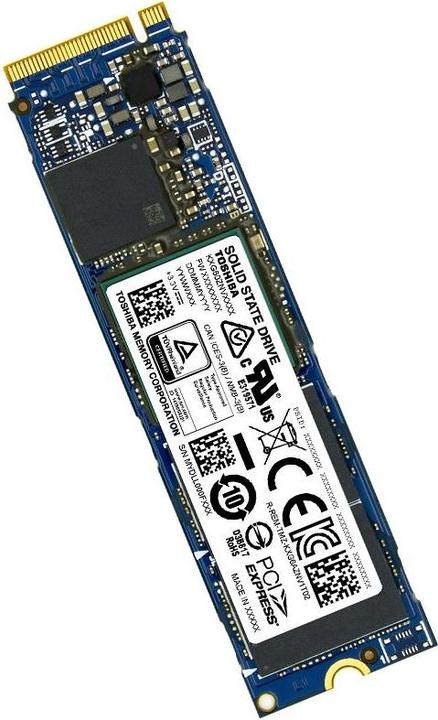 Actual product image Toshiba Client SSD 256GB NVMe/PCIe M.2 2280 (256 GB, M.2 2280)