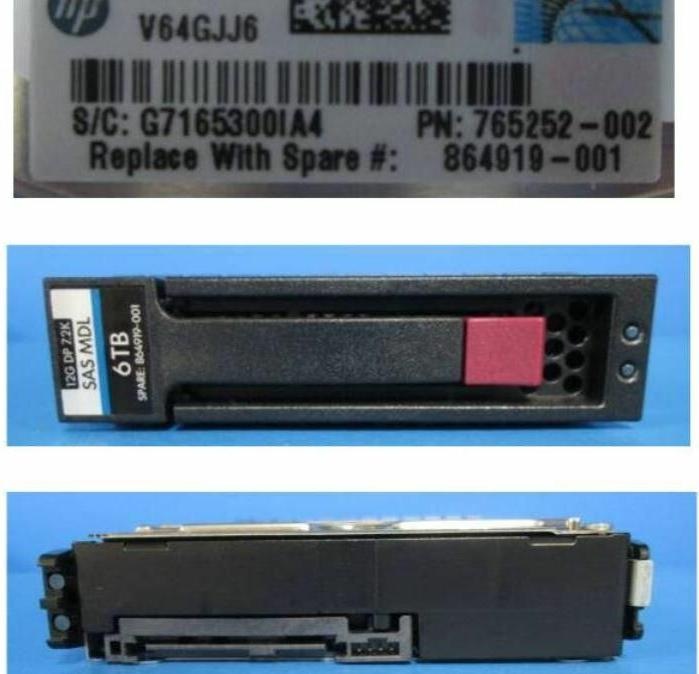 Productafbeelding HPE DRV HDD 6TB 12G 7.2K LFF SAS (6 TB)