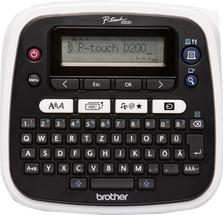 Actual product image Brother Pt-D200bw