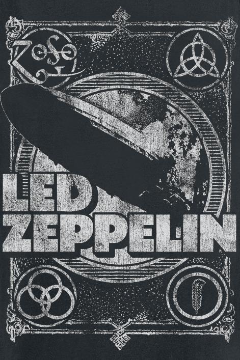 Produktbild Led Zeppelin Vintage Print LZ1 (S)