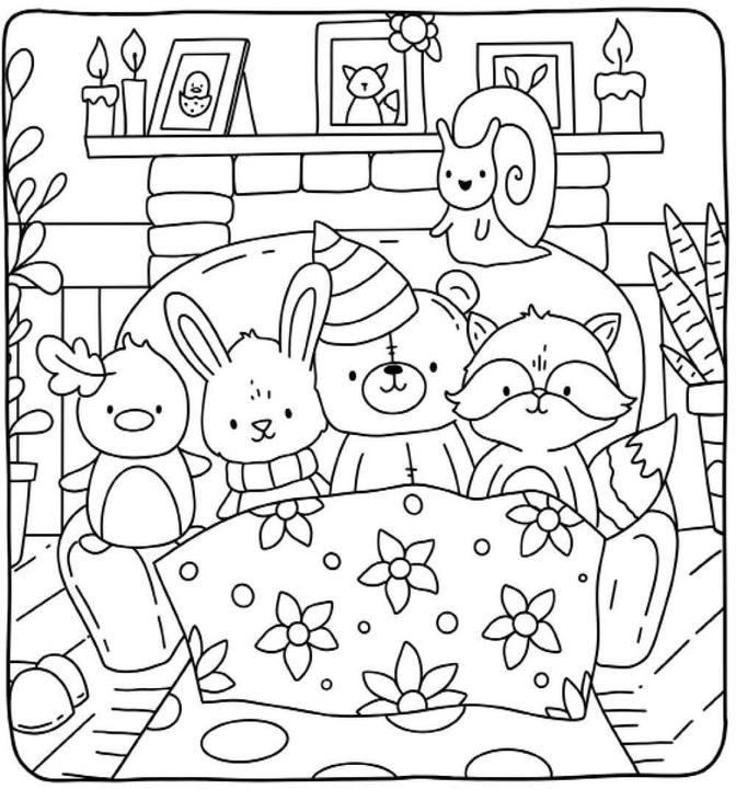 Produktbild Cozy Coloring – Cozy Autumn