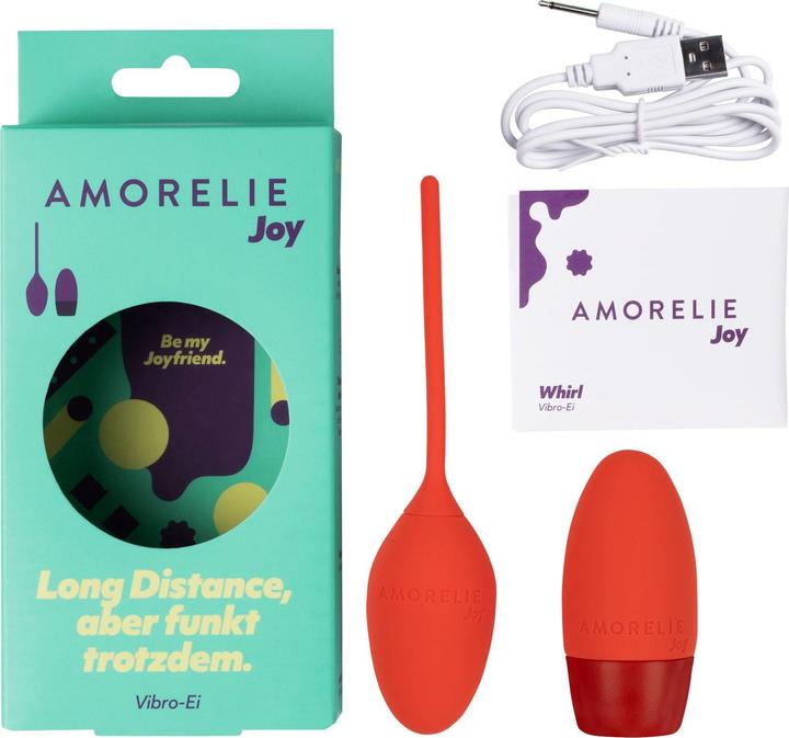 Produktbild Amorelie Vibro Ei «Whirl» Kirsche