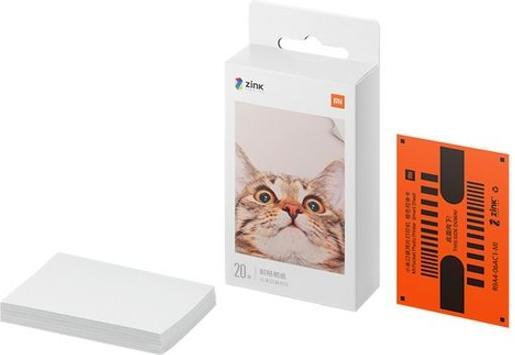 Produktbild Xiaomi Mi Portable Photo Printer Paper (287 g/m², 50 x 76 mm, 20 x)