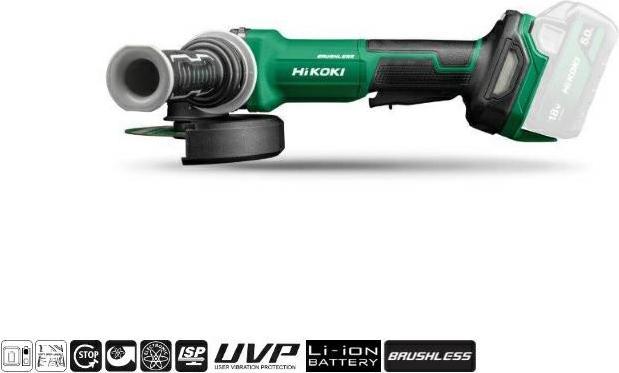 Actual product image Hikoki Cordless angle grinder G1813DVFW2Z (125 mm)
