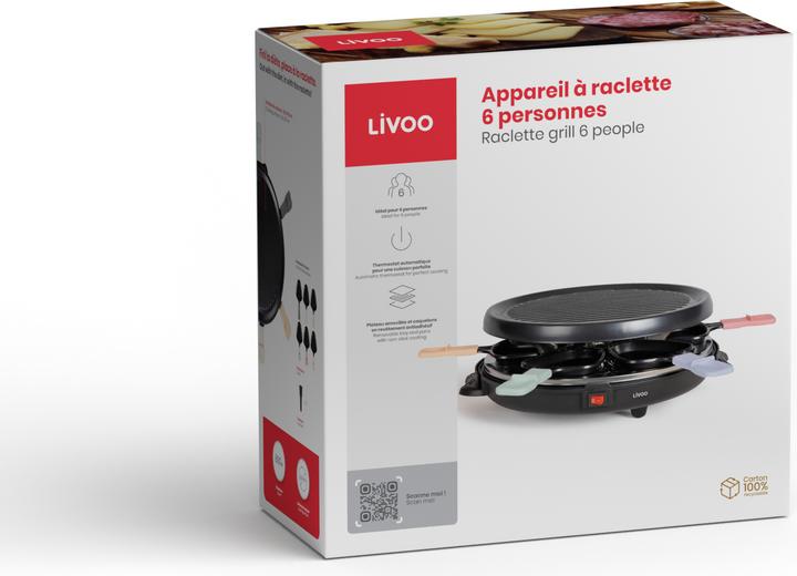 Produktbild Livoo Raclette partygrill