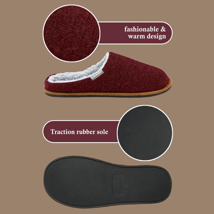 Produktbild Dunlop Pantoffeln Mit Plüschfutter Und Memory Schaum (44)