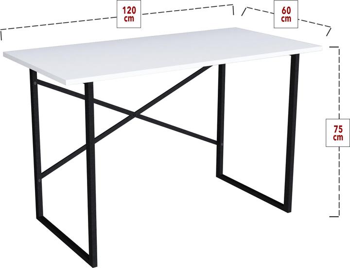 Actual product image En.Casa Tjeldsund (120 x 60 x 75 cm)