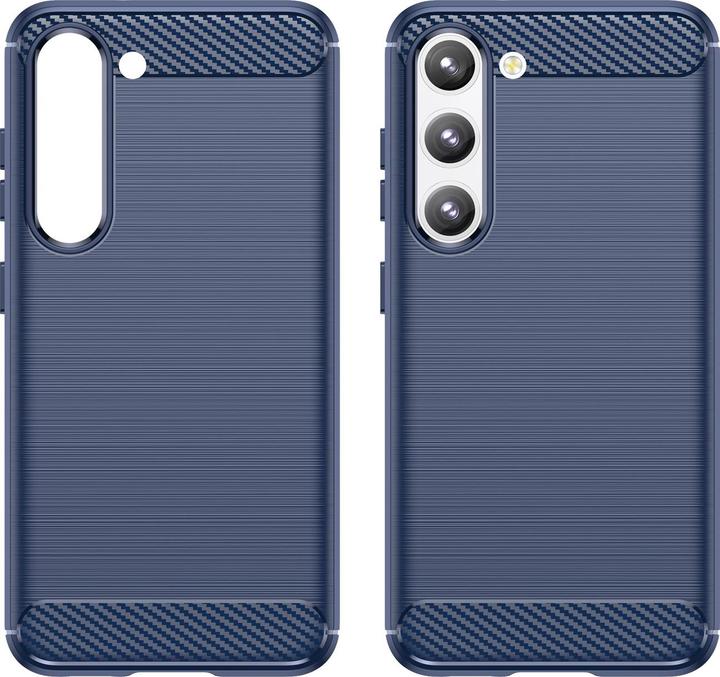 Image du produit Hurtel Coque carbone pour Samsung Galaxy S23 silicone flexible bleu (Samsung Galaxy S23)