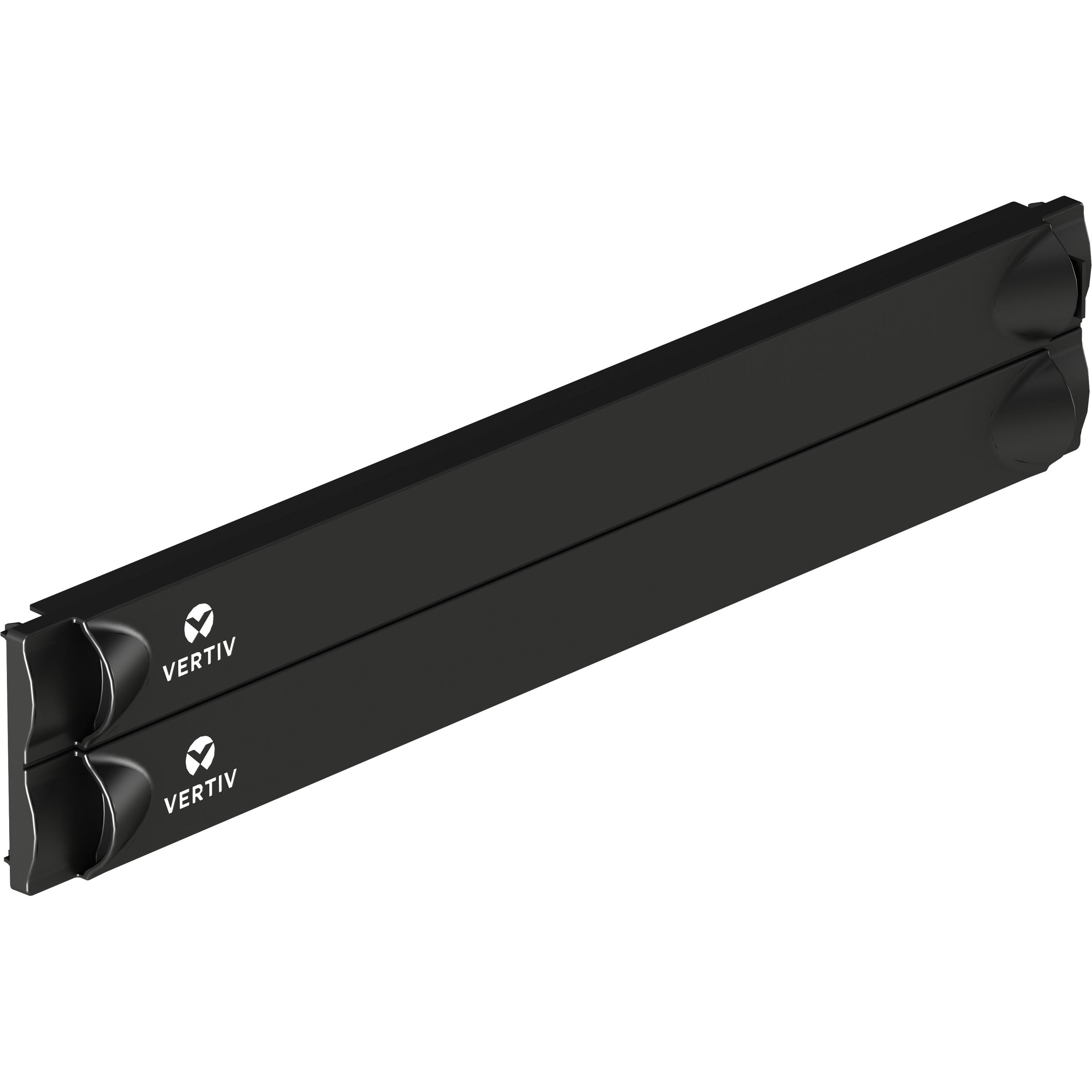 Vertiv VRA2013, Panneau caché, Noir, Acier, 2U, 10 pièce(s), 513 mm, Accessori per armadio rack, Nero