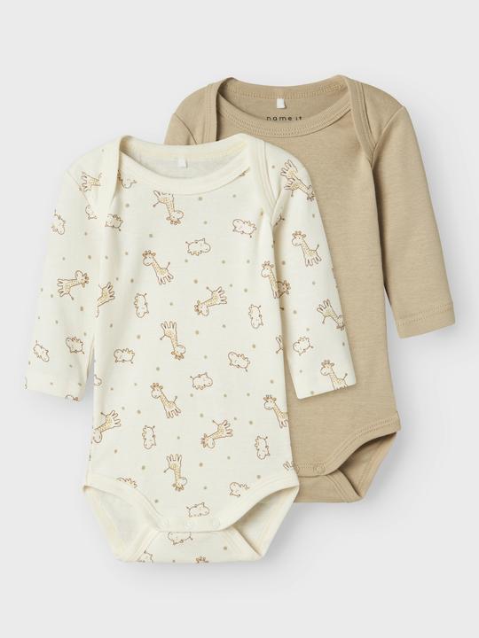 Produktbild Name it Nbnbody 3p Ls Jet Stream Giraffe Noos (92)