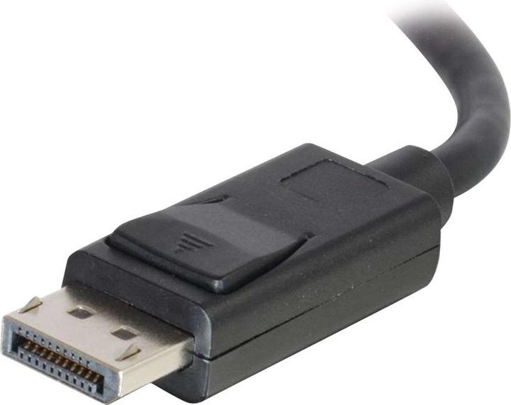 Produktbild C2G 54400 DisplayPort Cable with Latches M/M, 8K UHD Comptatible - Digital Audio Video, Black (3 Fee (0.91 m)