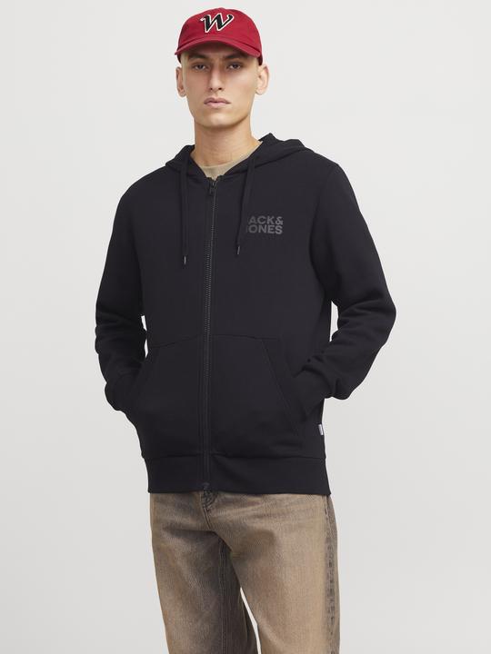 Produktbild Jack & Jones Jjecorp Logo Sweat Zip Hood (M)