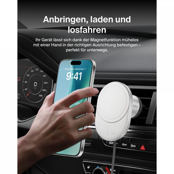 Immagine prodotto Belkin Qi2 15W Car Vent Mount No CLA