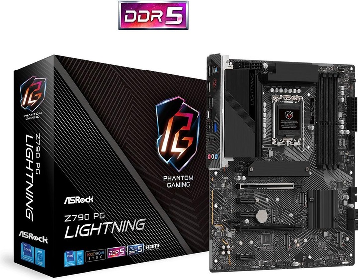 Produktbild AsRock Z790 Phantom Gaming Lightning (LGA 1700, Intel Z790, ATX)