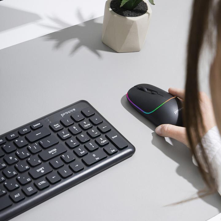 Actual product image Proove wireless mouse Blink black (Wireless)