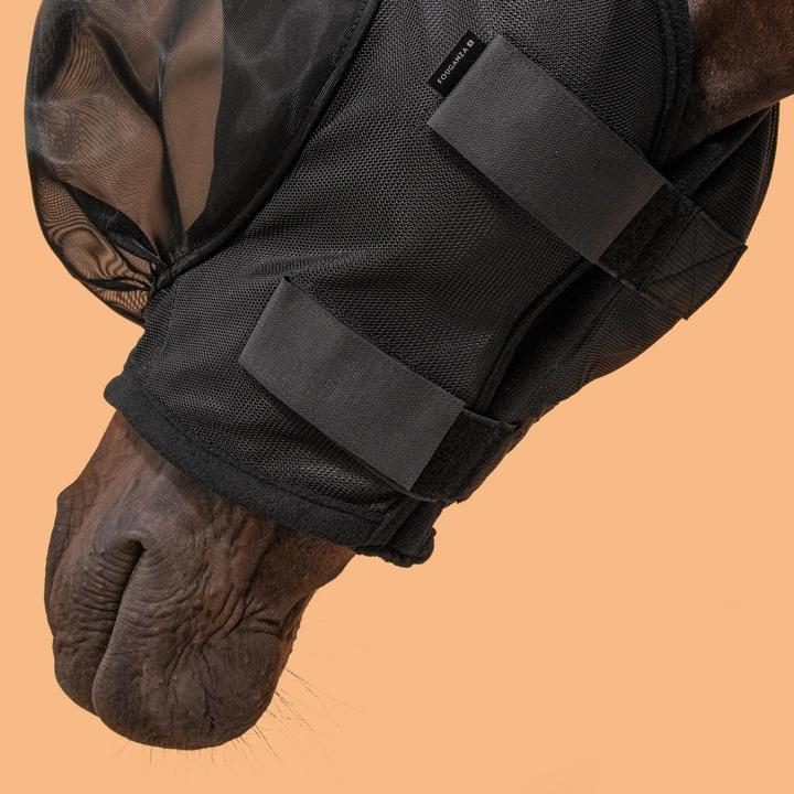 Actual product image Fouganza Fly mask horse polyester