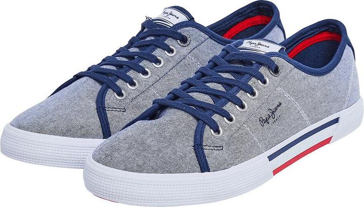 Produktbild Pepe Jeans Canvas-Sneakers Brady Chambray (44)
