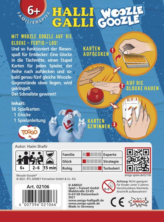 Immagine prodotto Amigo Halli Galli Woozle Goozle (Tedesco)