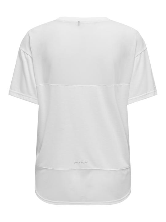 Produktbild Only Play Locker geschnitten Rundhals Tief angesetzte Schulter T-Shirt T-shirt (S)