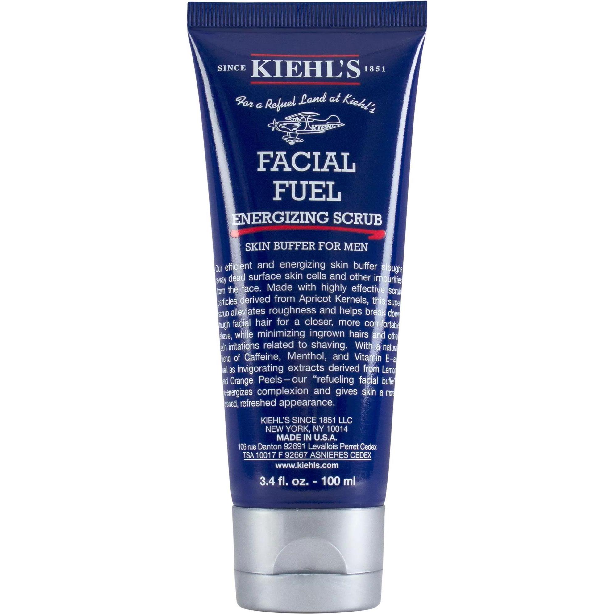 Kiehl's, Pulizia viso, Facial Fuel Energizing Scrub Scrub per il viso (Scrub detergente, 100 ml)