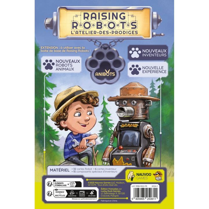 Actual product image Raising Robots - Anibots (French)