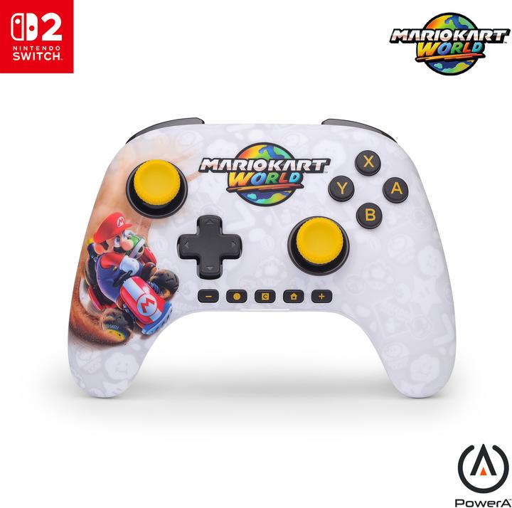 Immagine prodotto PowerA Advantage Wirel. Controller NSGP0571 NSW2, Mario Kart World (Switch, Switch 2, Switch Lite)