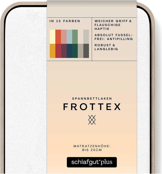 Actual product image schlafgut Frottex (90 x 190 - 100 x 220 cm)