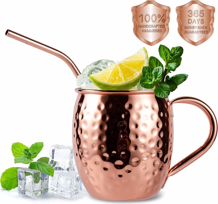 Immagine prodotto Eligara Moscow Mule Becher (4.50 dl, Tazza Moscow Mule)