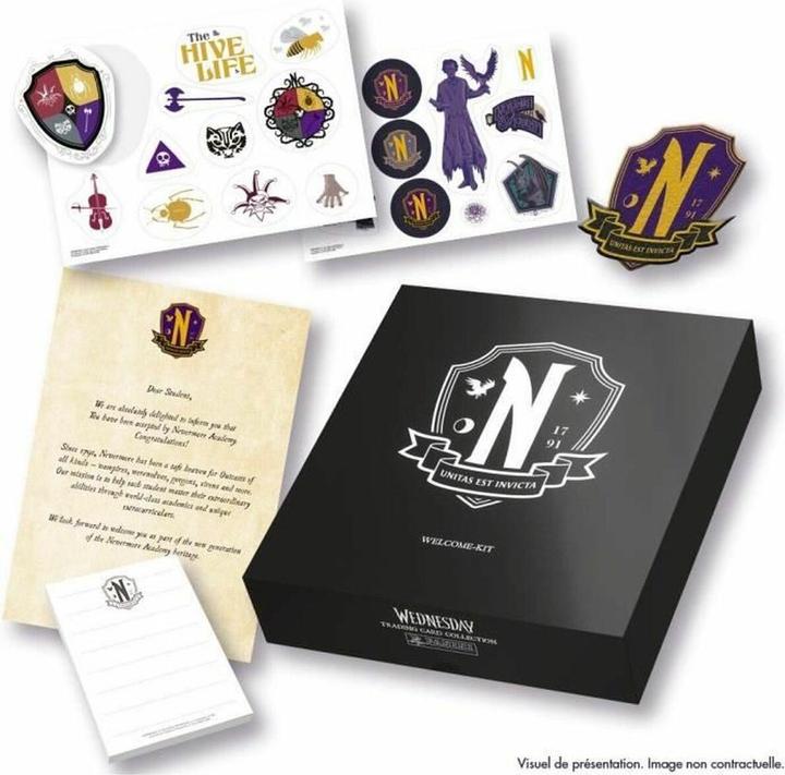 Actual product image Panini Wednesday Gift Set Nevermore Welcome Kit *English Version* (English)