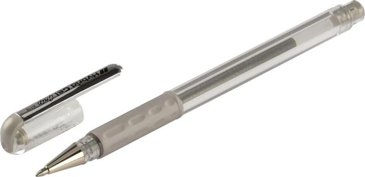 Actual product image Pentel Roller Hybrid Gel Grip (Silver, 1 x)