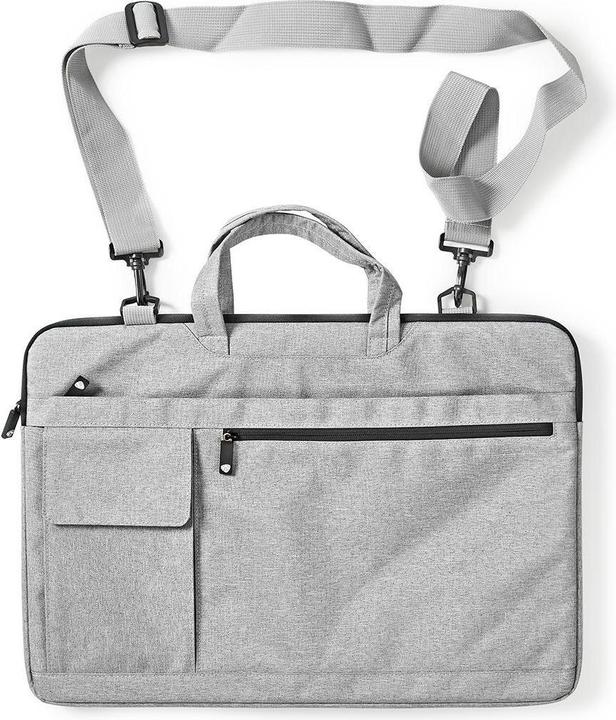 Produktbild Nedis Notebook-Tasche - Laptoptasche - Aktentasche - Schultertasche - Das Tragen Gürtel - 17-18" - (18", Universal)