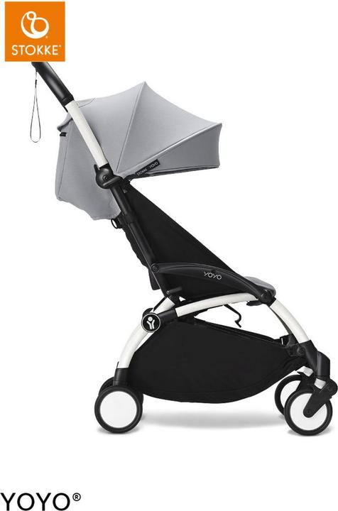 Actual product image Stokke YOYO³ 0+ white with 6+ textile set