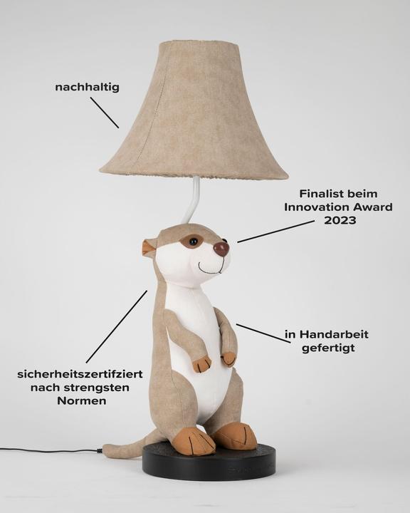 Actual product image Happy Lamps Eddie the meerkat (470 lm)