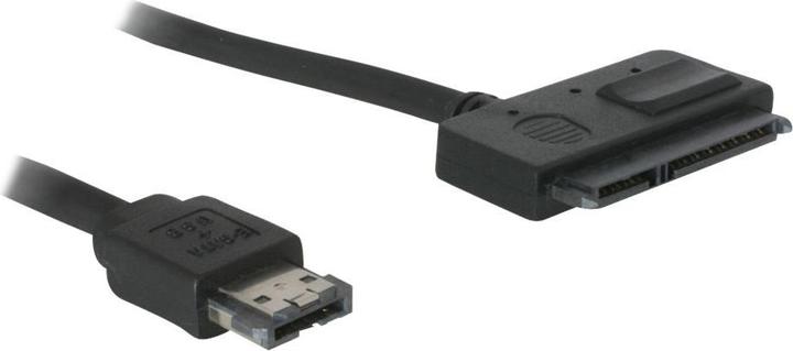 Actual product image Delock Cable Power Over eSATA > SATA 22pin (50 cm, eSATA, SATA)