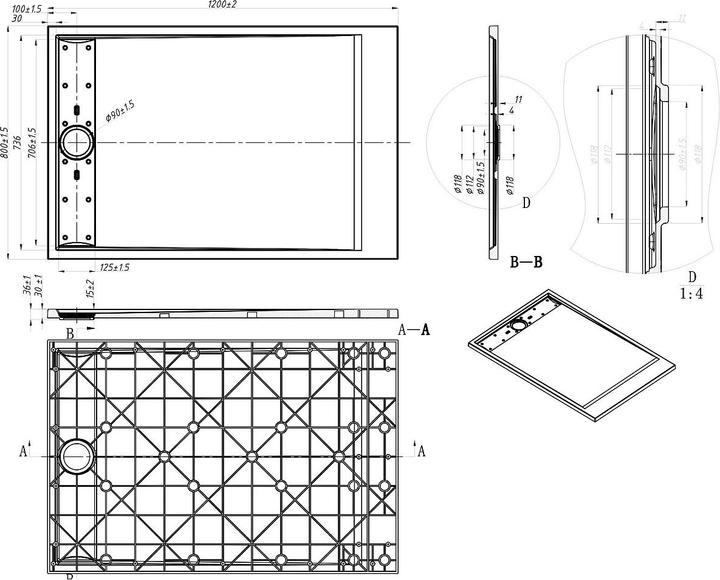 Produktbild Shower Design Mirnosa