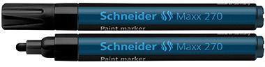 Actual product image Schneider Paint marker Maxx 270 1-3mm black (Black, Blue, 3 mm, 1 x)