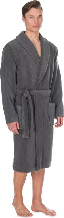 Actual product image Tommy Hilfiger Bathrobe "Icon" Anthracite (S)