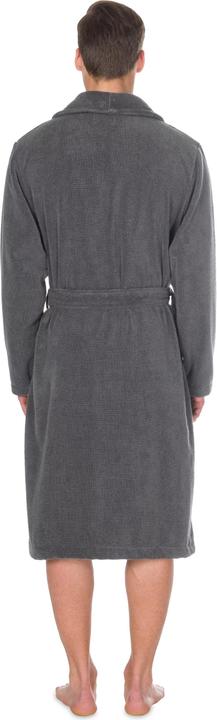 Actual product image Tommy Hilfiger Bathrobe "Icon" Anthracite (S)