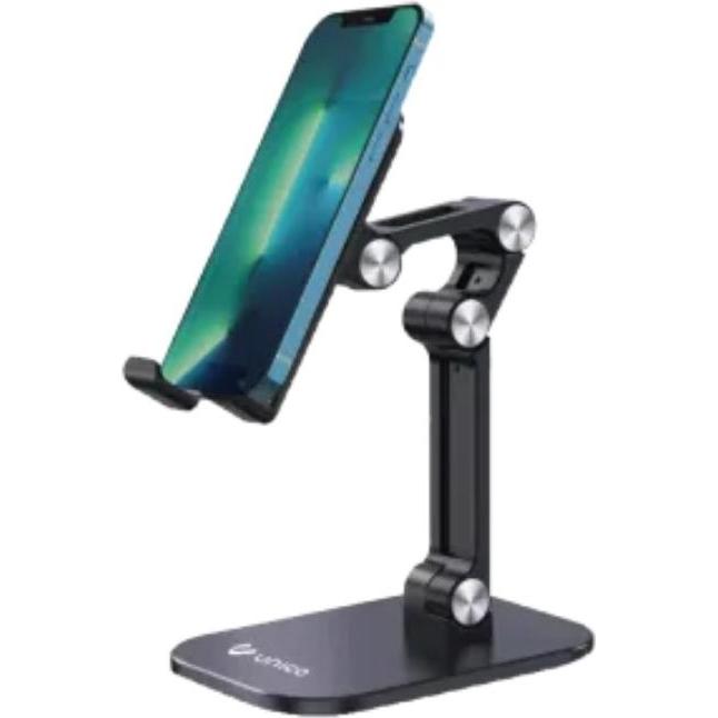 Unico Soporte Escritorio Movil 4 Ejes Hasta 7, Smartphone Halterung, Schwarz