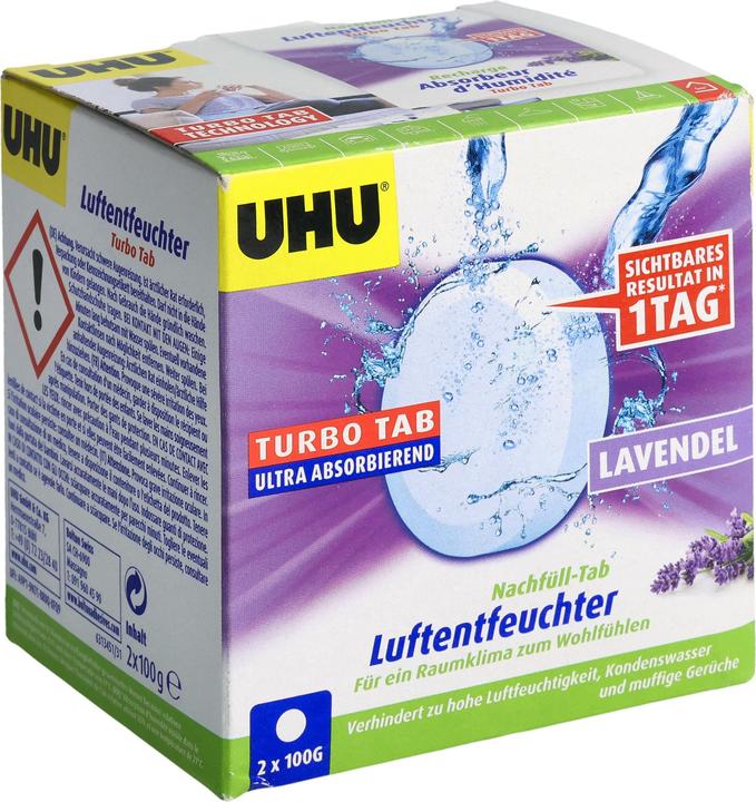 Image du produit UHU Déshumidificateur Recharge Lavande 2X100G