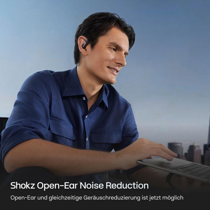 Produktbild Shokz OpenFit Pro (Aktive Geräuschunterdrückung, 6 h, Kabellos)