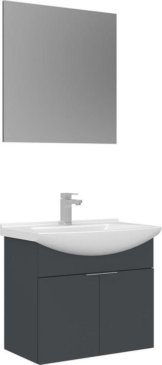 Produktbild Homitis Purus 65 Bathroom Cabinet With Sink & Mirror Set (2 Pieces)