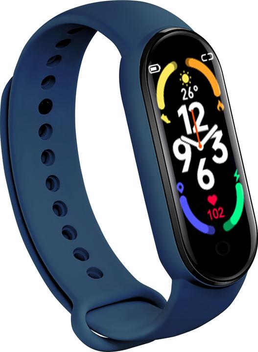 Produktbild PhoneLook Active Fitness Tracker M7 Intelligentes Sportarmband Smart Watch Bluetooth Dunkelblau